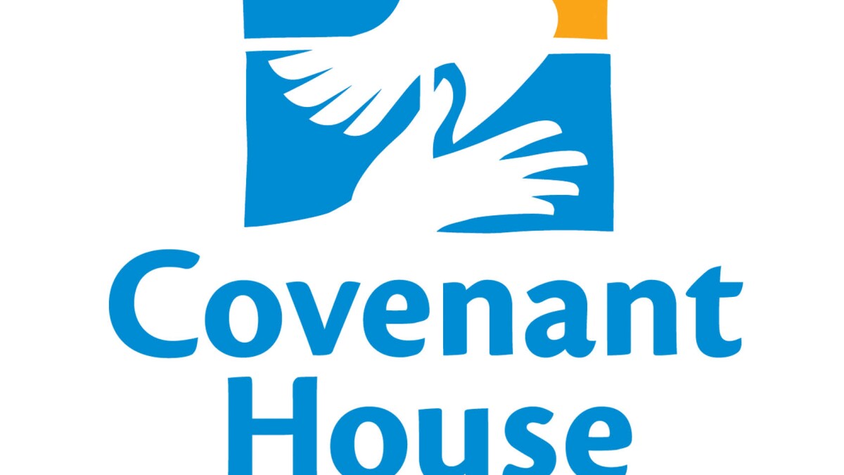 Covenant House logo with two hands